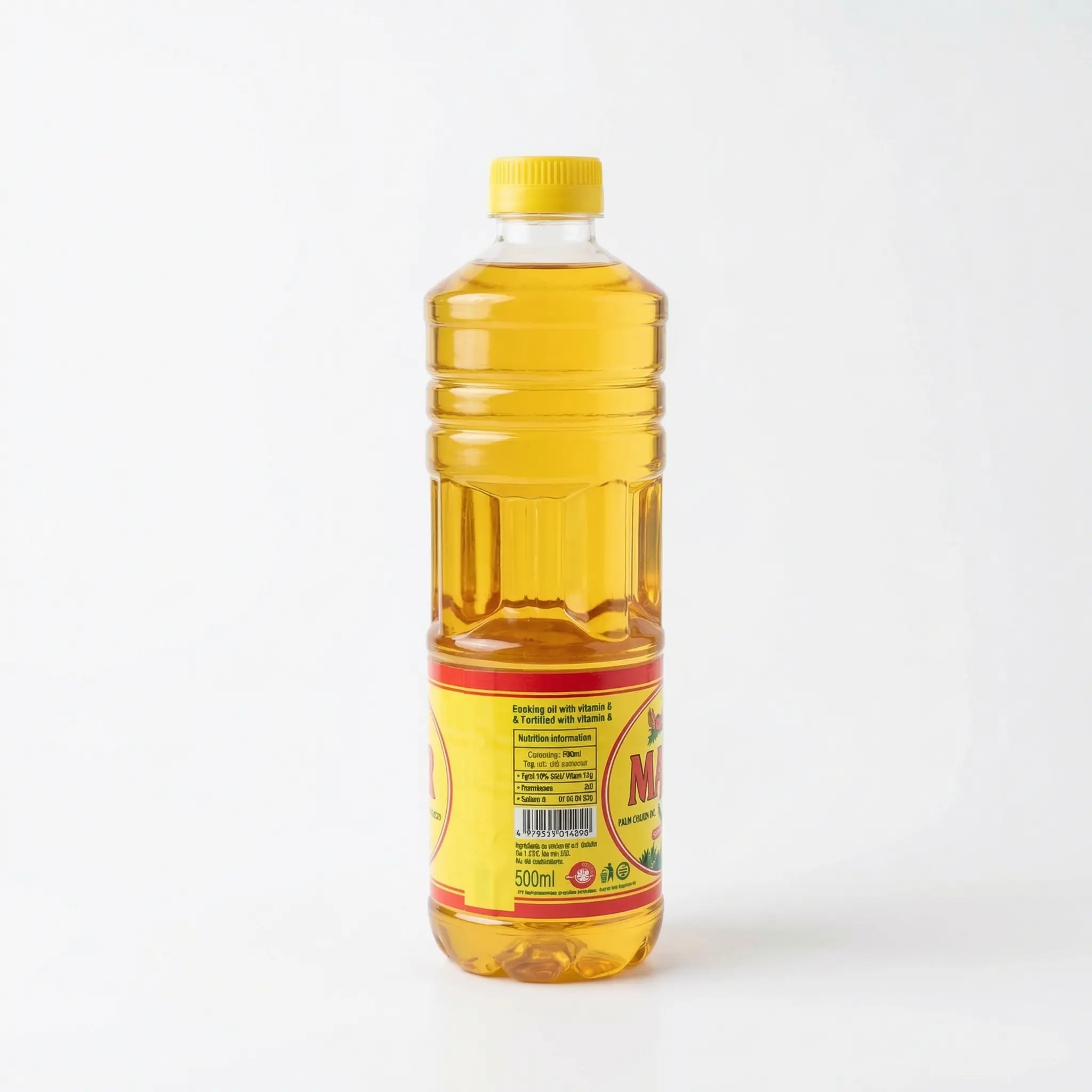 Étiquette arrière mini bouteille Mayor 0,5L composition simple